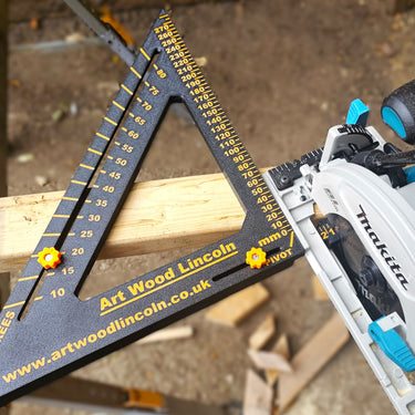 RAFTER SPEED SQUARE Circular Saw Cutting Guide Zero Clearance carpentry roofing