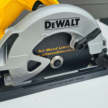 Dewalt DWE560K-GB DWE560-LX DWE560 DWE5615  circular saw adapter guide rail base compatible with MILWAUKEE guide rail track