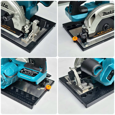 Makita DHS660 DHS660Z circular saw adapter guide rail base compatible with BUYAPARCEL guide rail track