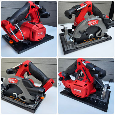Milwaukee M18FCS552 2833-20 circular saw adapter guide rail base compatible with MILWAUKEE guide rail track