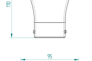 Hikoki RB18DC W4Z  blower stubby nozzle attachment 3 pcs set