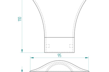 Bosch GBL18V-120 blower stubby nozzle attachment 3 pcs set