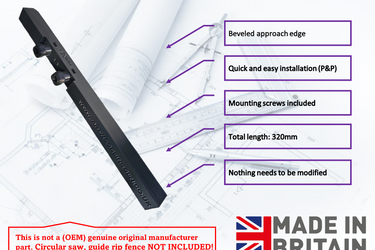 Extender parallel guide rip fence Makita DHS660 DHS680 DSS501 DSS610 DSS611 164095-8