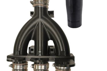 Blast gate 3 way 50mm vacuum dust extraction waste pipe systems splitter