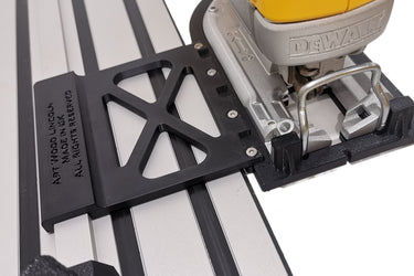 Dewalt DCS334 DCS335 jigsaw adapter guide rail base compatible with DEWALT guide rail track