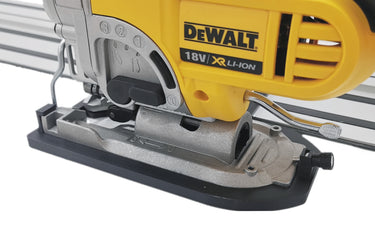 Dewalt DCS331 DW331 jigsaw adapter guide rail base compatible with DEWALT guide rail track