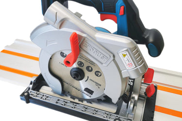 Erbauer ECS18-Li circular saw adapter guide rail base compatible with EVOLUTION guide rail track