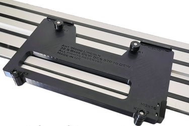 Dewalt DCS570 DWE575 DCS575 DCS578 DCS573 circular saw adapter guide rail base compatible with DEWALT guide rail track