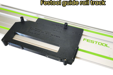 Milwaukee M18BLCS66 2631-20 circular saw adapter guide rail base compatible with FESTOOL guide rail track