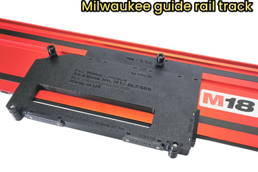 Milwaukee M18BLCS66 2631-20 circular saw adapter guide rail base compatible with MILWAUKEE guide rail track