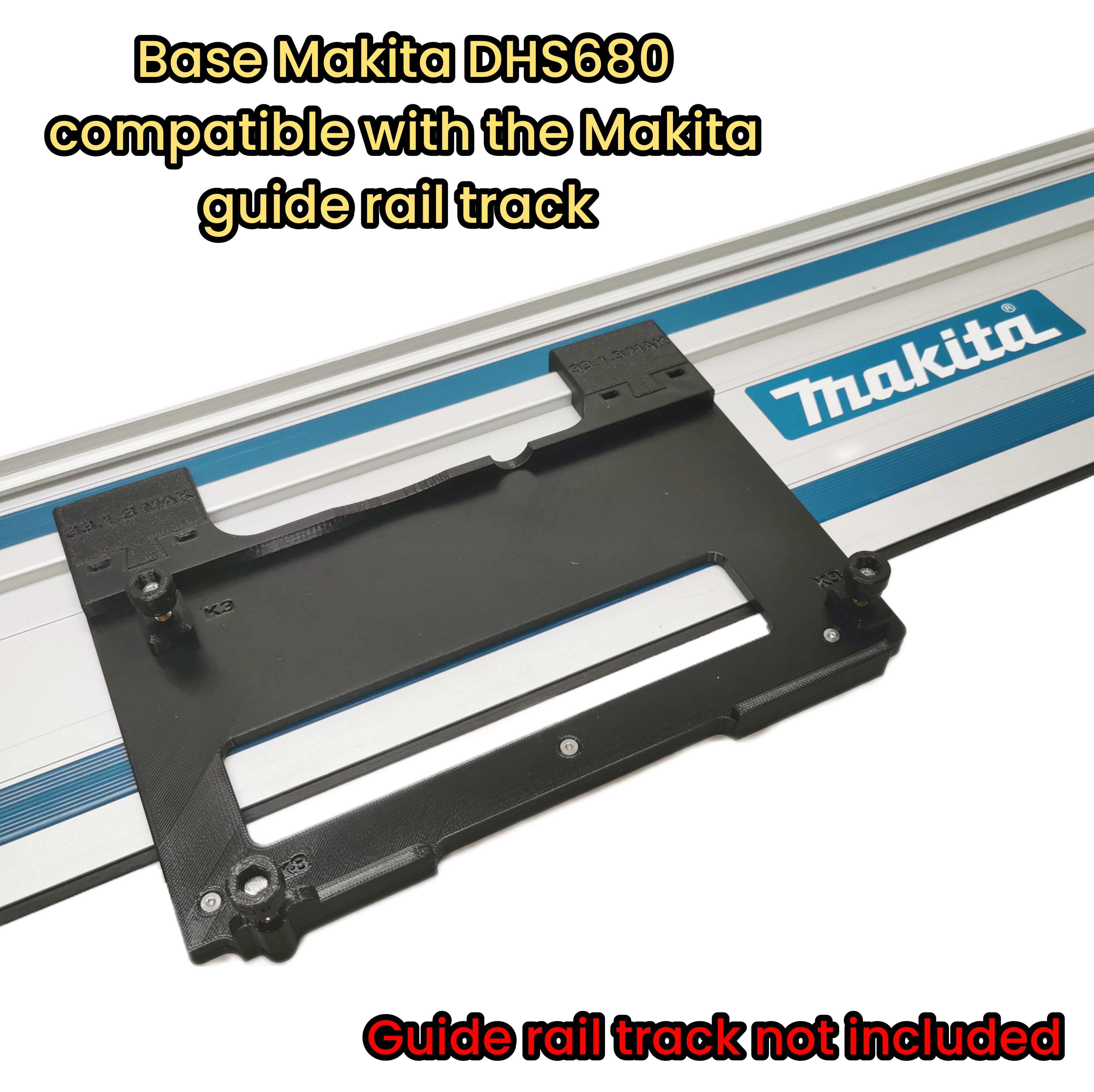 Makita DHS680 DHS680Z XSH03Z Circular Saw Adapter Guide Rail Base Comp makita-dhs680-dhs680z-xsh03z-circular-saw-adapter-guide-rail-base-comp