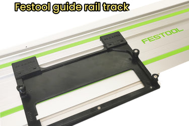 Dewalt DCS391 DCS565 circular saw adapter guide rail base compatible with FESTOOL guide rail track