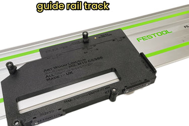 Milwaukee M18CCS66 2732-20 circular saw adapter guide rail base compatible with FESTOOL guide rail track