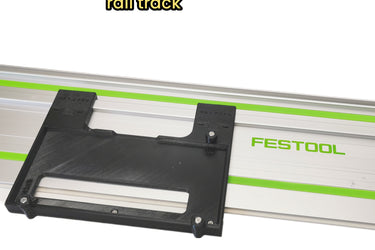 Milwaukee M18FMCS 2782-20 circular saw adapter guide rail base compatible with FESTOOL guide rail track