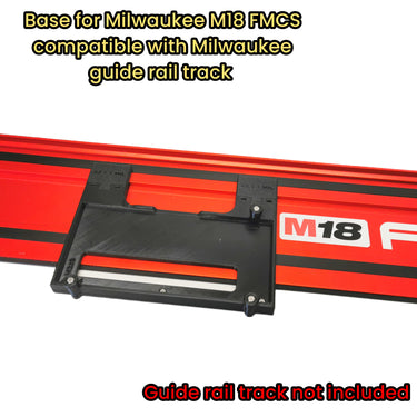 Milwaukee M18FMCS 2782-20 circular saw adapter guide rail base compatible with MILWAUKEE guide rail track