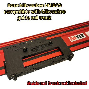Milwaukee HD18CS 2630-20 circular saw adapter guide rail base compatible with MILWAUKEE guide rail track
