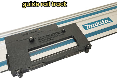 Milwaukee HD18CS 2630-20 circular saw adapter guide rail base compatible with MAKITA guide rail track