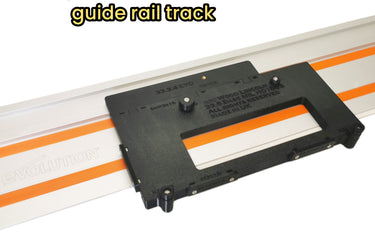 Milwaukee HD18CS 2630-20 circular saw adapter guide rail base compatible with EVOLUTION guide rail track