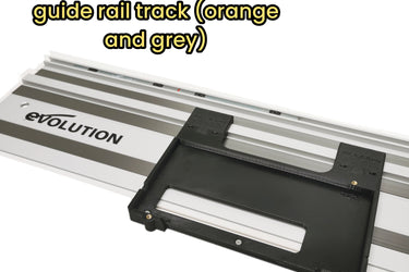 Makita DSS501 DSS501Z XSS03Z circular saw adapter guide rail base compatible with EVOLUTION guide rail track