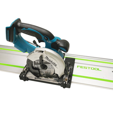 Makita DSS501 DSS501Z XSS03Z circular saw adapter guide rail base compatible with FESTOOL guide rail track