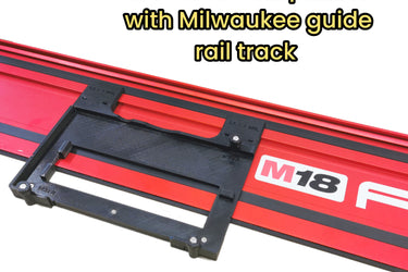 Bosch GKS18V-57-2 circular saw adapter guide rail base compatible with MILWAUKEE guide rail track