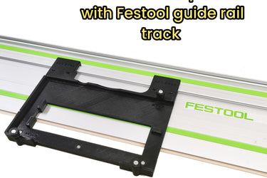 Bosch GKS18V-57-2 circular saw adapter guide rail base compatible with FESTOOL guide rail track