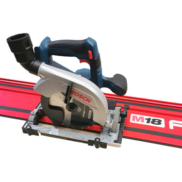 Bosch GKS18V-57-2 circular saw adapter guide rail base compatible with MILWAUKEE guide rail track