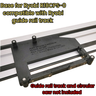 Ryobi R18CSP-0 circular saw adapter guide rail base compatible with RYOBI guide rail track