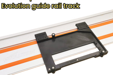 Ryobi R18CSP-0 circular saw adapter guide rail base compatible with EVOLUTION guide rail track