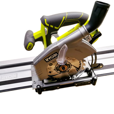 Ryobi R18CS-0 circular saw adapter guide rail base compatible with RYOBI guide rail track