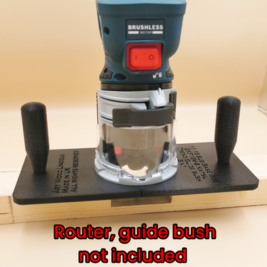 Bosch GKF18V-8 router extended sub base for trimmer
