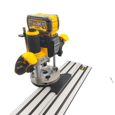 Dewalt DCW620 router adapter guide rail base compatible with DEWALT guide rail track