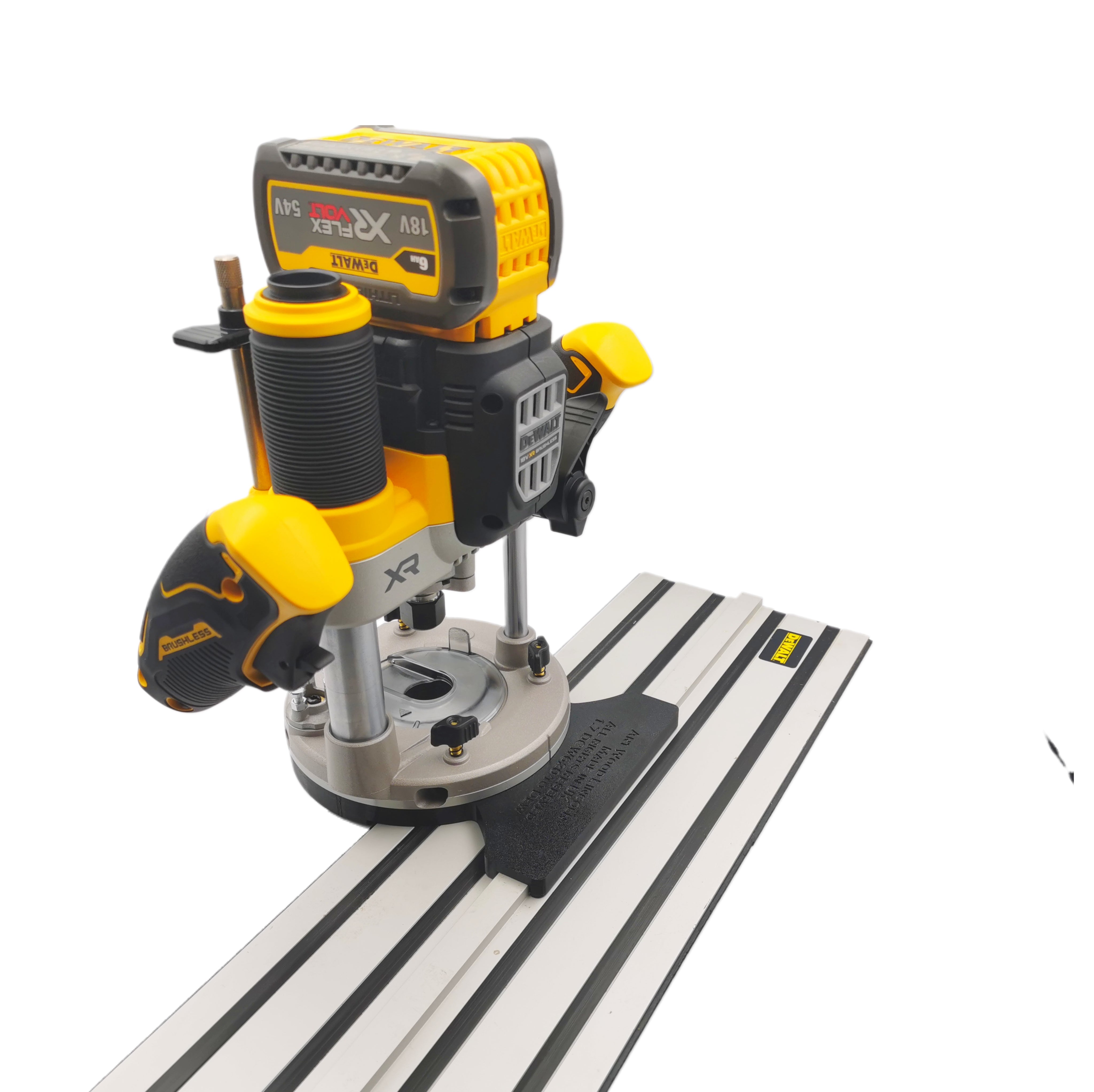 Dewalt DCW620 router adapter guide rail base compatible with DEWALT gu ...