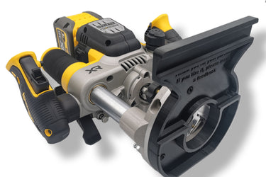 Dewalt DCW620 router adapter guide rail base compatible with DEWALT guide rail track