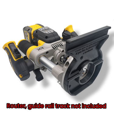 Dewalt DCW620 router adapter guide rail base compatible with DEWALT guide rail track