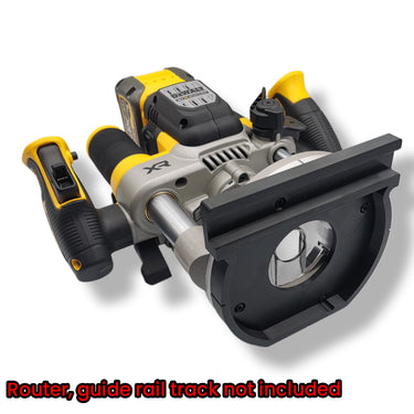 Dewalt DCW620 router adapter guide rail base compatible with FESTOOL guide rail track