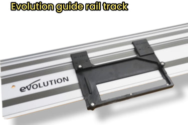 Milwaukee M12FCS442 2521-20 circular saw adapter guide rail base compatible with EVOLUTION guide rail track