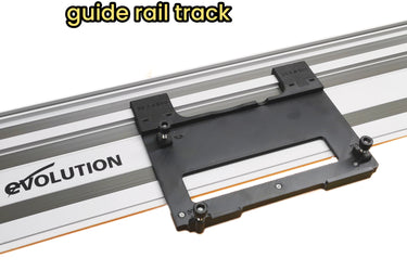 Makita HS012GZ GSH05Z circular saw adapter guide rail base compatible with EVOLUTION guide rail track