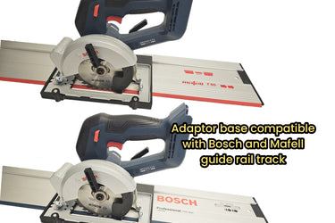 Bosch GKS18V-44 circular saw adapter guide rail base compatible with BOSCH MAFELL guide rail track