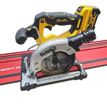 Dewalt DCS512 circular saw adapter guide rail base compatible with MILWAUKEE guide rail track