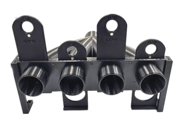 Blast gate 4 way 50mm vacuum dust extraction waste pipe systems splitter