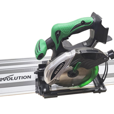 Hikoki C18DSL circular saw adapter guide rail base compatible with EVOLUTION guide rail track