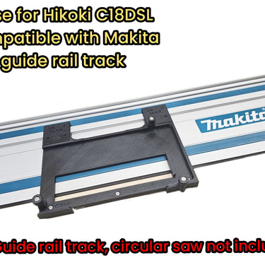 Hikoki C18DSL circular saw adapter guide rail base compatible with MAKITA guide rail track