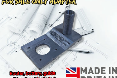 Ryobi RTR18-0 P601 router adapter guide rail base compatible with DEWALT guide rail track