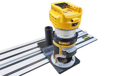 Dewalt DCW600 DCW604 D26200 router adapter guide rail base compatible with DEWALT guide rail track