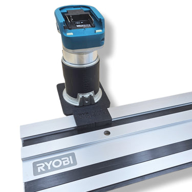 Makita DRT50 RT0700 RT0702 XTR01Z router adapter guide rail TRIMMER base compatible with RYOBI guide rail track