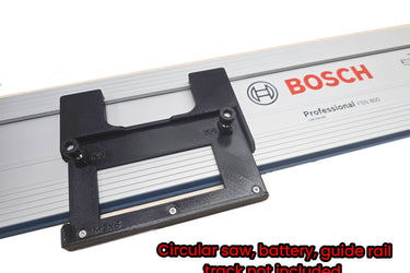 Bosch GKS12V-26 circular saw adapter guide rail base compatible with BOSCH MAFELL guide rail track