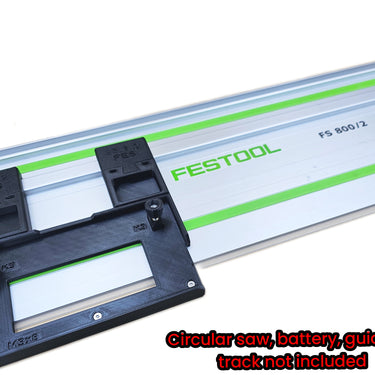 Bosch GKS12V-26 circular saw adapter guide rail base compatible with FESTOOL guide rail track