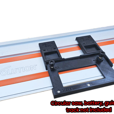 Bosch GKS12V-26 circular saw adapter guide rail base compatible with EVOLUTION guide rail track