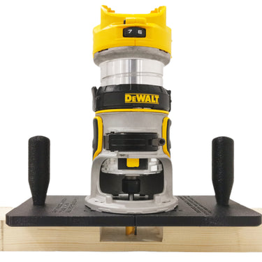 Dewalt DCW600 DCW604 D26200 router 2in1 extended sub base for trimmer & plug base